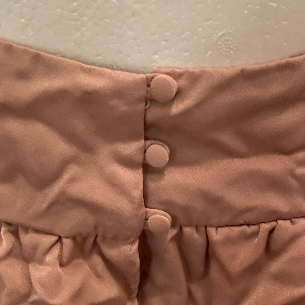 Elegant Pink Ruffle Top - Picture 3 of 6